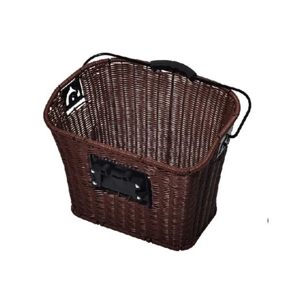 Cos Bicicleta Fata Kenzel HT-189, maro inchis