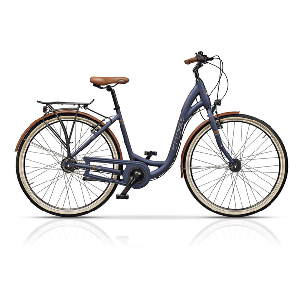 City Bike Cross Riviera City, 28", albastru