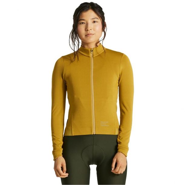 Bluza tehnica Specialized Women's Prime Power Grid LS Auriu