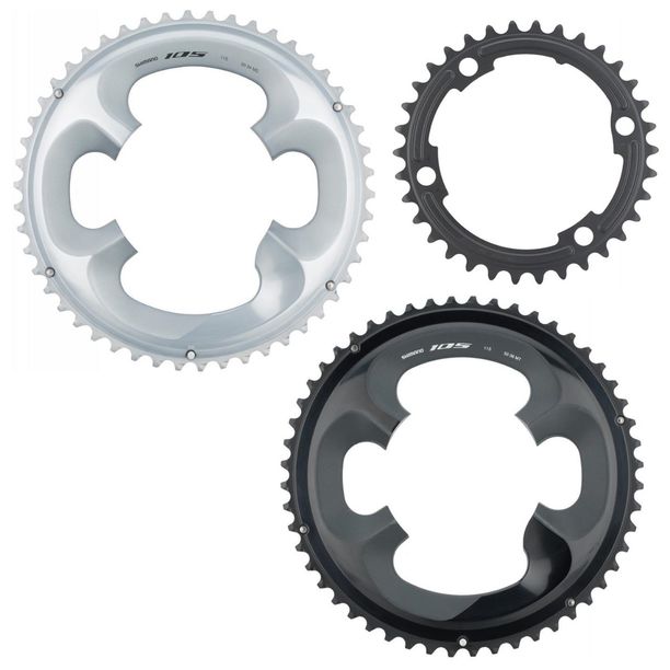 Foaie angrenaj Shimano 105 FC-R7000, 53T-MT, negru