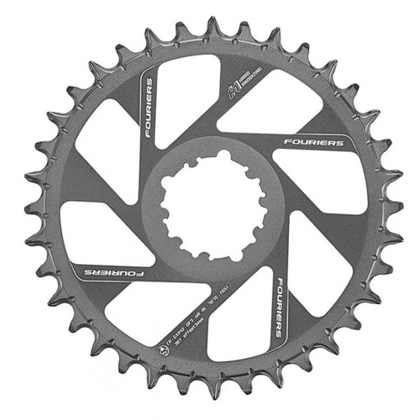 Foaie angrenaj Fouriers 12 viteze, GXP Boost, 148mm offset 3mm, 36T