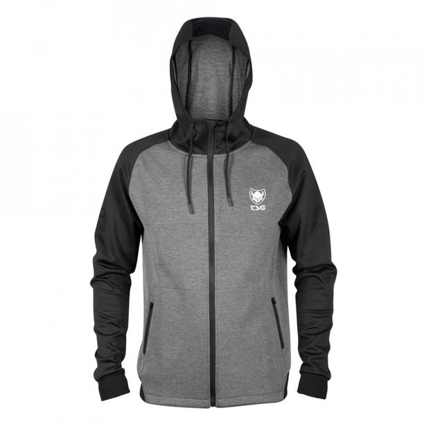 Hanorac TSG Aero ZIP, negru-gri