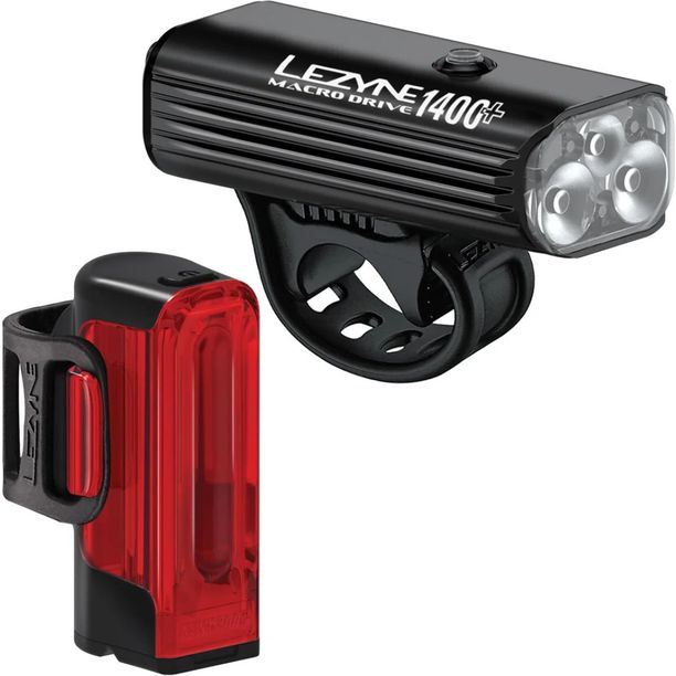 Set Lumini Fata/Spate Lezyne Lezyne LED Micro Drive 300+ STVZO / Zecto Drive STVZO