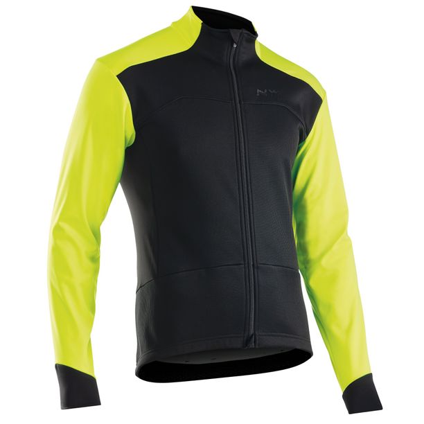 Jacheta Ciclism Northwave RelSP (Selective Protection), negru-galben