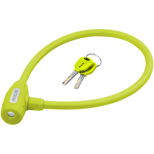 Antifurt Cablu KLS Jolly 60cm Lime
