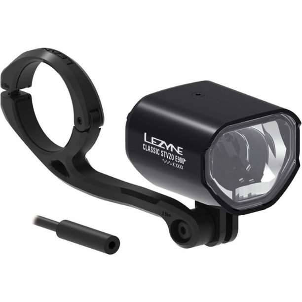 Far Fata Lezyne Classic STVZO E900 Plus Negru Alb