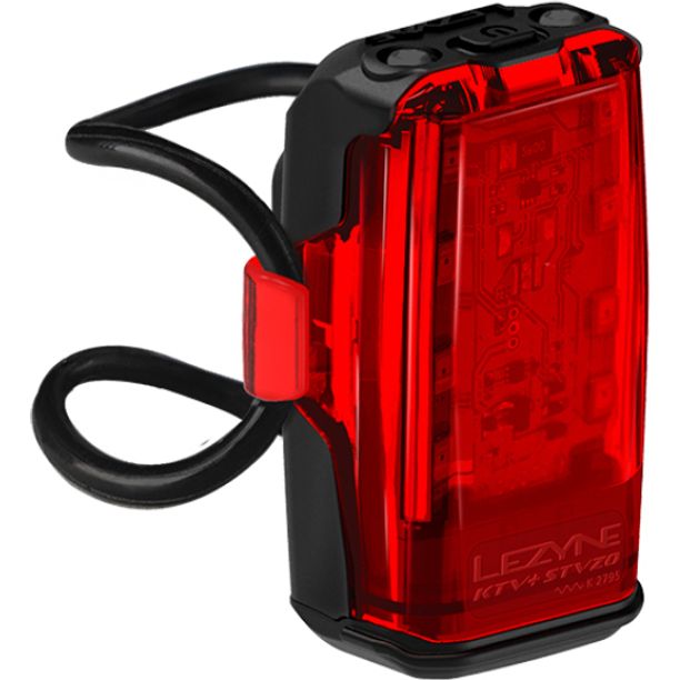 Stop Spate Lezyne KTV Plus STVZO USB C 30 Lumen O Ring Mount