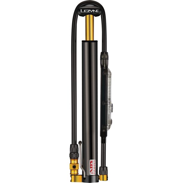 Pompa Mini de Podea Lezyne CNC Micro Drive Digital HPG Argintiu