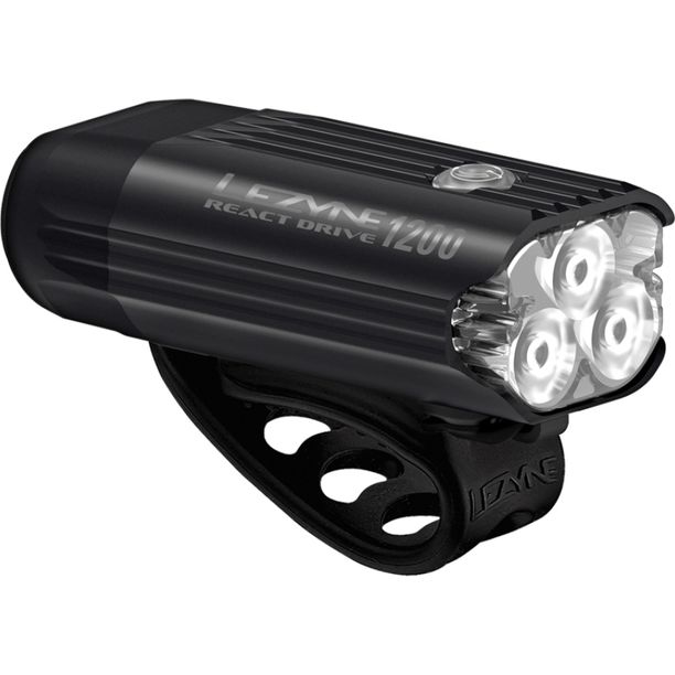 Far Fata Lezyne React Drive 1200 Lumen USB C Radar App Aluminiu