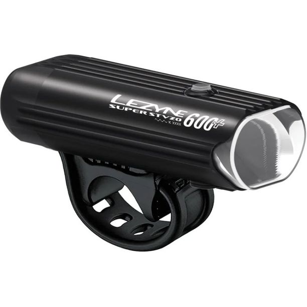 Far Fata Lezyne Super Drive 600 Plus STVZO Negru Alb