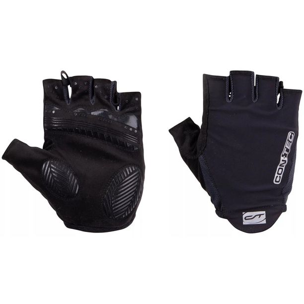 Manusi Bicicleta Contec Summer Chili SF, Negru, gri - XXL