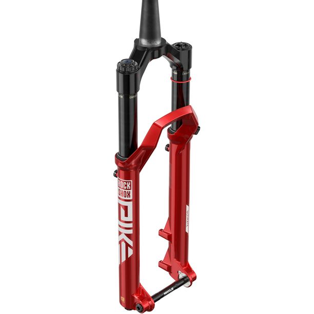 Furca pe Aer RockShox ZEB Ultimate B1 29" Frana pe disc Gat Conic Ax Thru Axle 15x110 Boost 150mm Rosu Electric
