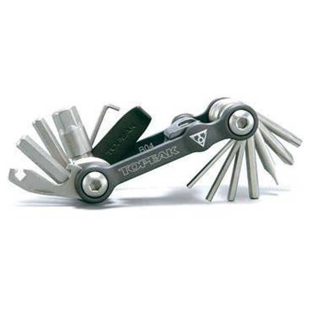Minitool Topeak Mini 18+ TT2518 19 functii CrV husa Gri-Argintiu