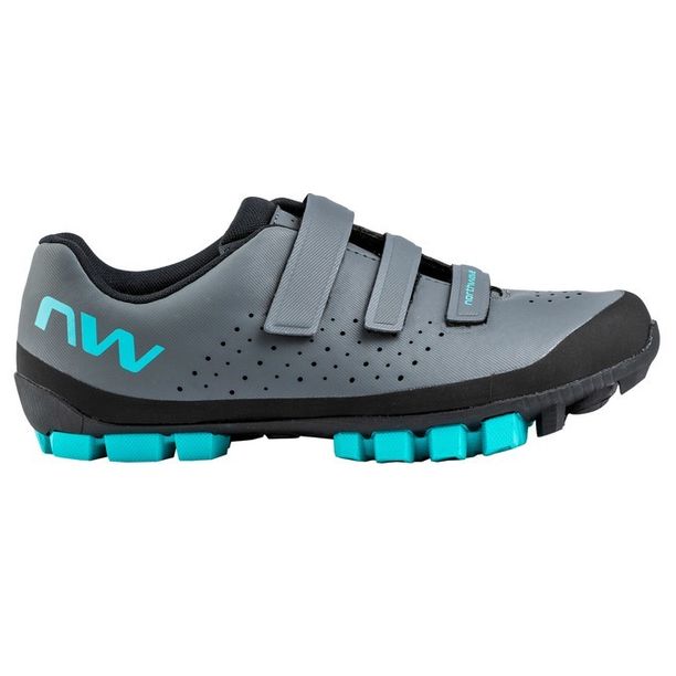 Pantofi Ciclism Northwave MTB Hammer WMN, gri-turcoaz