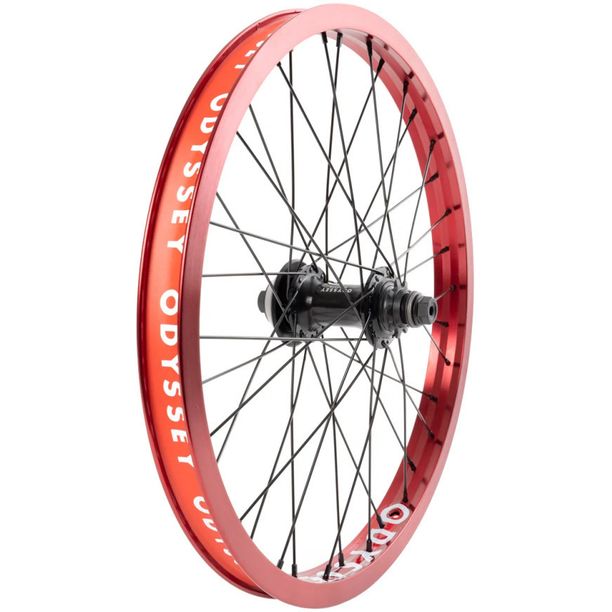 Roata Bicicleta Spate Odyssey, 36H, rosu HAZARD LITE U. ANTIGRAM V2