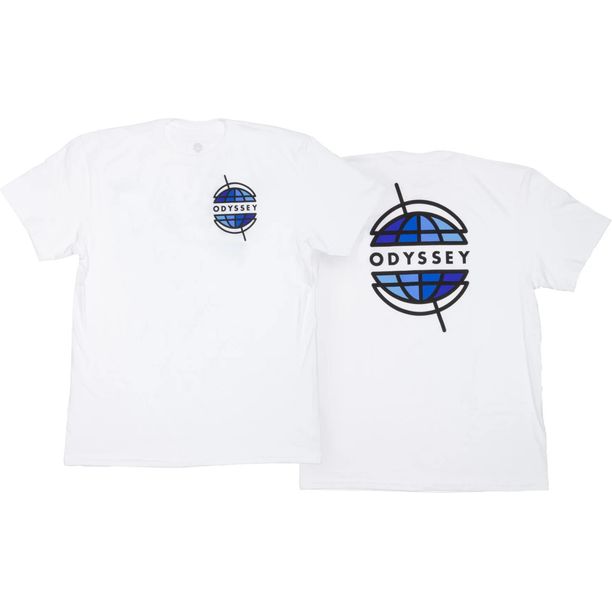 Tricou Ciclism Odyssey Worldwide alb