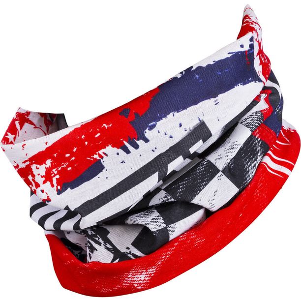 Bandana esarfa O'Neal Neckwarmer USA alb-albastru-rosu