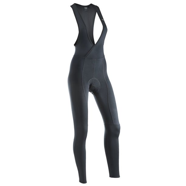 Pantaloni Ciclism Lungi cu Bretele Dama Northwave Active MS WMN Iarna Negru