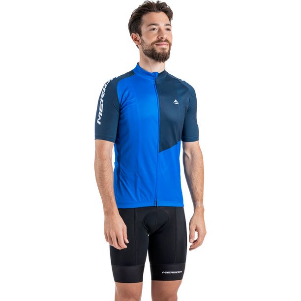Tricou Ciclism Merida Razor 255 Scurt Albastru