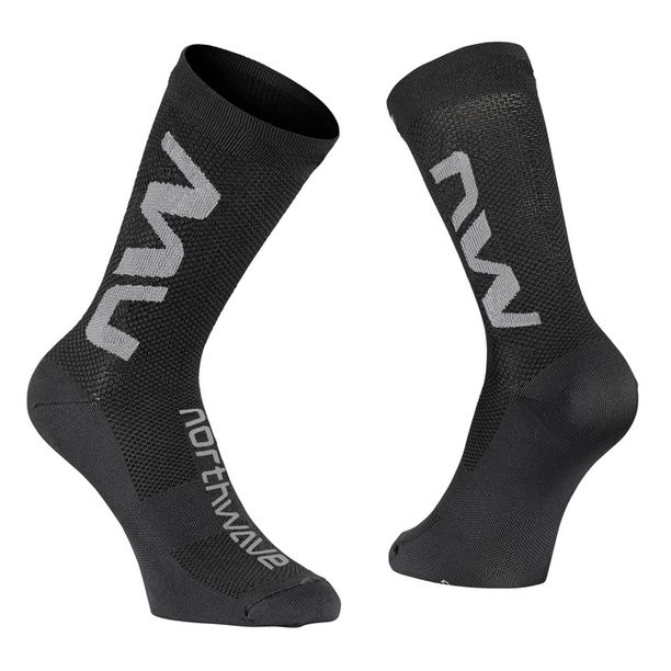 Sosete Ciclism Northwave Extreme Air Negru-Gri