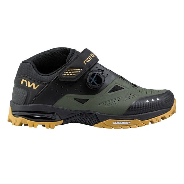 Pantofi Ciclism Northwave MTB All Ter. Enduro Mid 2 Verde-Negru
