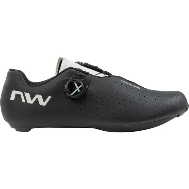 Pantofi Ciclism Sosea Northwave Strada Sonic Plus Wide Talpa Larga Negru