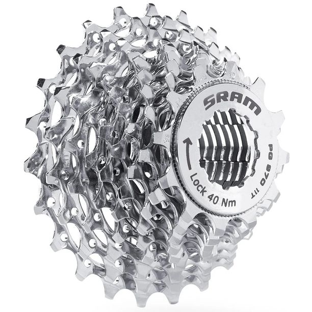 Pinioane SRAM PG-970, 9 viteze, 11-23T, argintiu