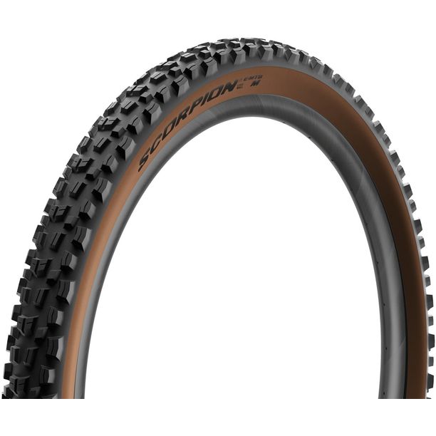 Anvelopa Pirelli Scorpion E-MTB M Classic, 29 x 2.6, HyperWALL, 60 TP SmartGRIP Gravity, pereți bej, TLR