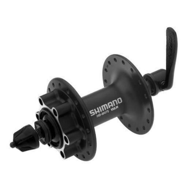 Butuc fata Shimano Deore XT HB-M758, 32 gauri, negru