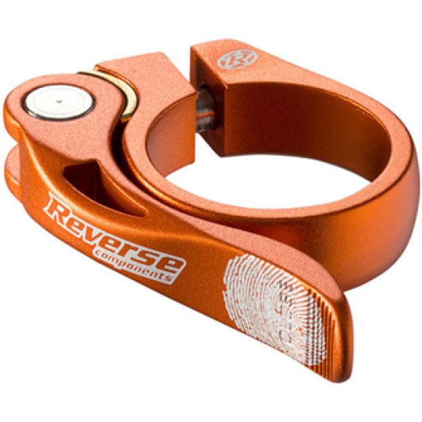 Colier Bicicleta Reverse Long Life Ø34,9mm portocaliu