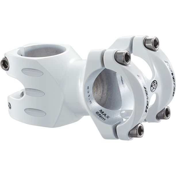 Pipa Ghidon fixa Reverse S-Trail D:31.8mm L:60mm Alb