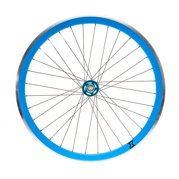Roata Fata Single Speed/Fixie SXT 700-32H 40 mm Albastru
