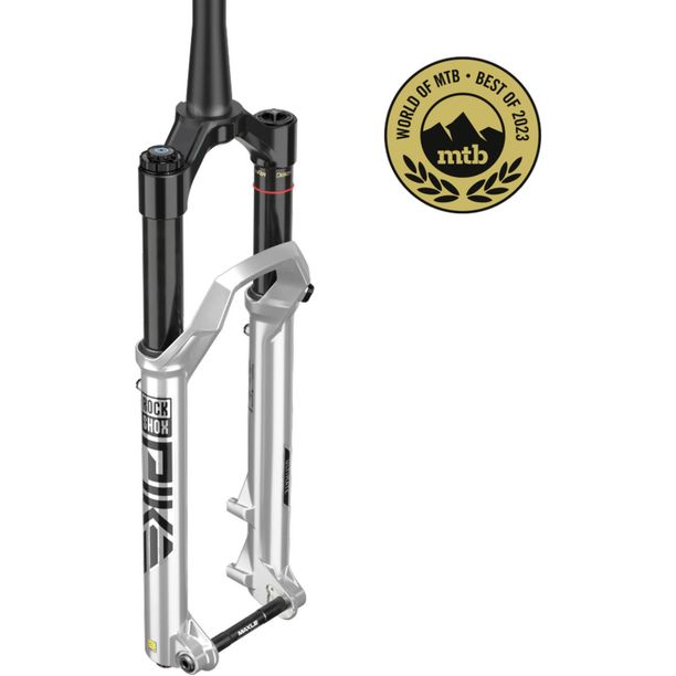 Furca Bicicleta Rockshox Pike Ultimate RC2 29" 130mm, silber, Disc, 15x110 (Boost)