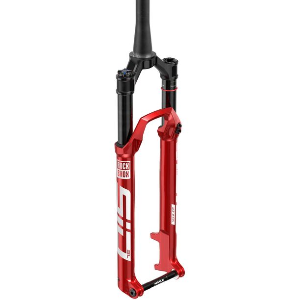 Furca pe Aer RockShox Reba Gold Isolator 27,5" Frana pe disc Gat Conic Ax Thru Axle 15x110 Boost 120mm Negru Gabel