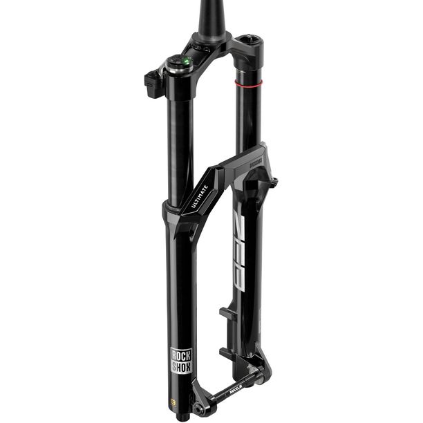 Furca pe Aer RockShox Lyrik Ultimate E1 27,5" Frana pe disc Gat Conic Ax Thru Axle 15x110 Boost 140mm Negru