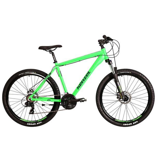 Bicicleta Hardtail Kenzel Shade Disc M6, Fluo-Verde 27.5