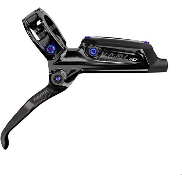 Frana pe disc Sram Level Ultimate, Levier din Carbon, Rainbow Hardware, negru Spate 2000mm