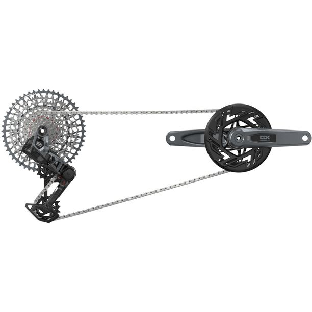 Groupset Sram GX AXS Eagle E-MTB Bosch 160mm Kurbelarme, 36T, 10-52T, include incarcator, baterie si lant