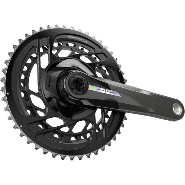 Angrenaj SRAM Force 2x AXS 2 Foi pentru 12 Viteze 172.5mm 48 35T Gri Iridescent fara Monobloc DUB