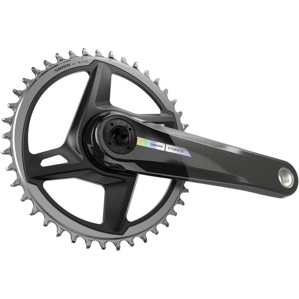 Angrenaj SRAM Force 1x AXS WIDE 1 Foaie pentru 12 Viteze 177.5mm 40T Gri Iridescent fara Monobloc DUB
