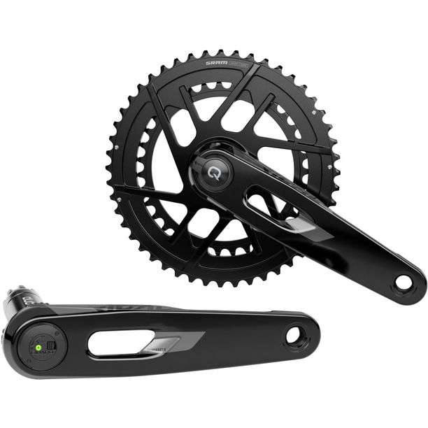Angrenaj SRAM Quarq Rival E1 2 Foi pentru 12 Viteze 160mm 48 35T Negru fara Monobloc DUB