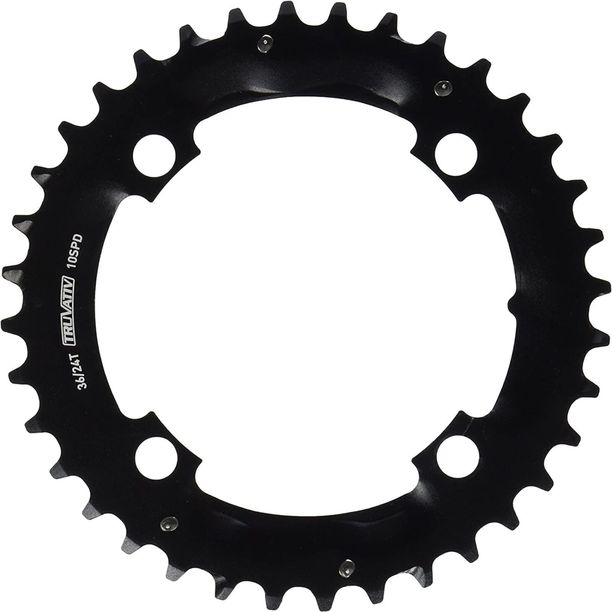 Foaie angrenaj Pedalier Sram MTB 36T 104 S1 AL3 2X10 negru (Specialized 36/24)