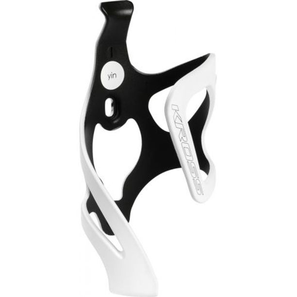 Suport Bidon Bicicleta Kross Yin, stanga, alb