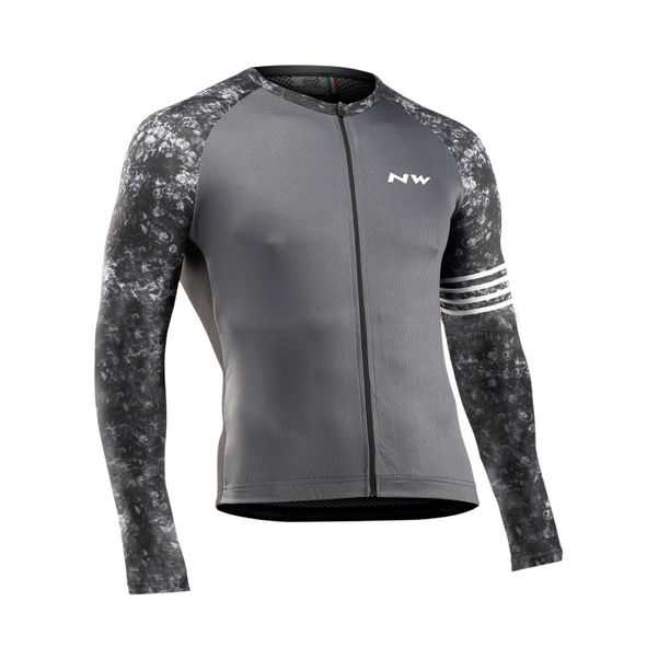 Bluza Ciclism Tehnic Northwave Blade L/S, negru-gri