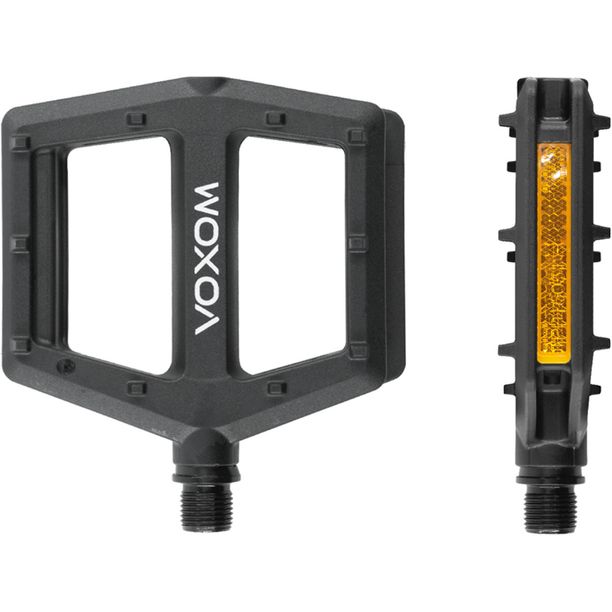Pedale Platforma Voxom PE23 Negru Corp Plastic Ax Boron 7mm Rulment Industrial