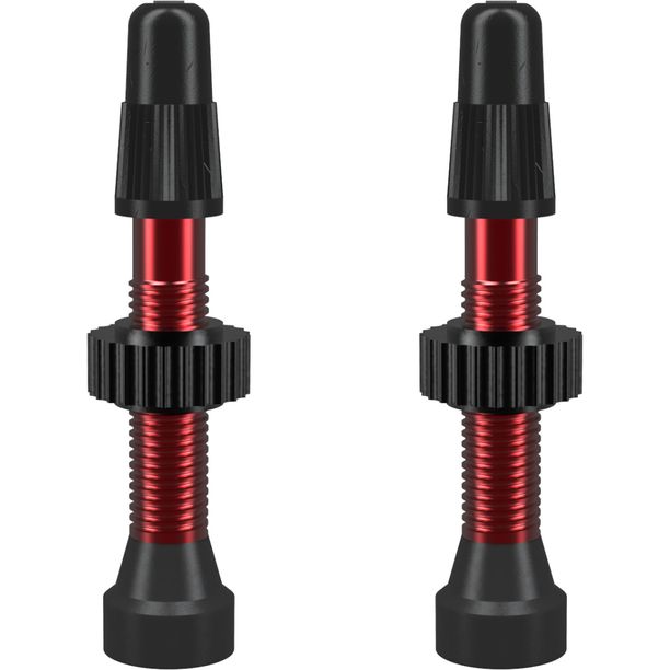 Valva Tubeless WTB TCS Presta Aluminiu 34mm Rosu