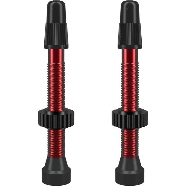 Valva Tubeless WTB TCS Presta Aluminiu 46mm Rosu
