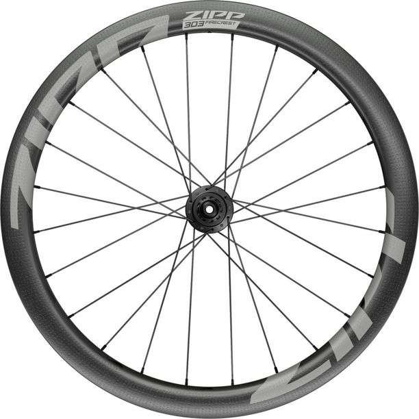 Roata fata Zipp AM 303 Firecrest Carbon Tubeless frana pe Disc Center Locking 700c 24 spite